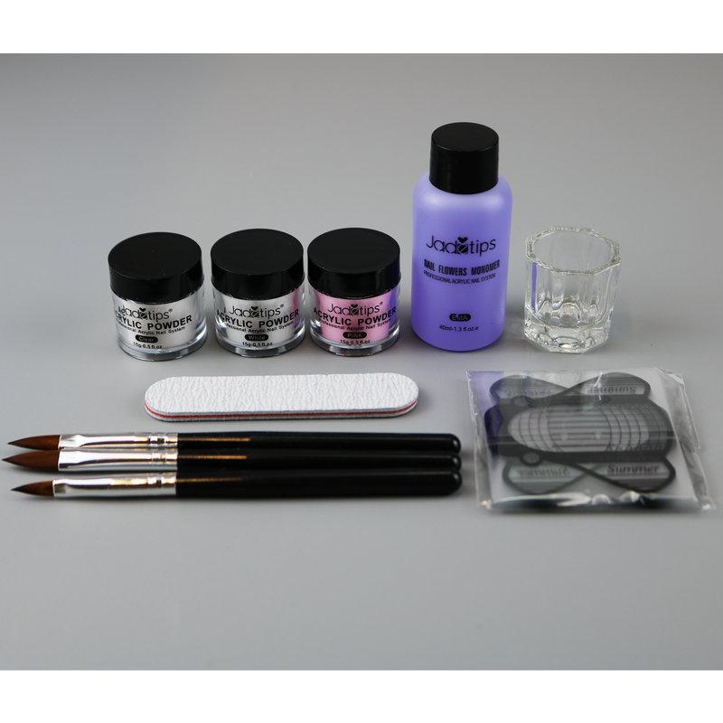 Zestaw do Brwi Nail Master, Podstawy Rozszerzania Brwi dla Początkujących, Pełny Zestaw Narzędzi Domowych z Pęsetami, Pędzelkami, Szablonami, Woskiem, Puderem do Brwi