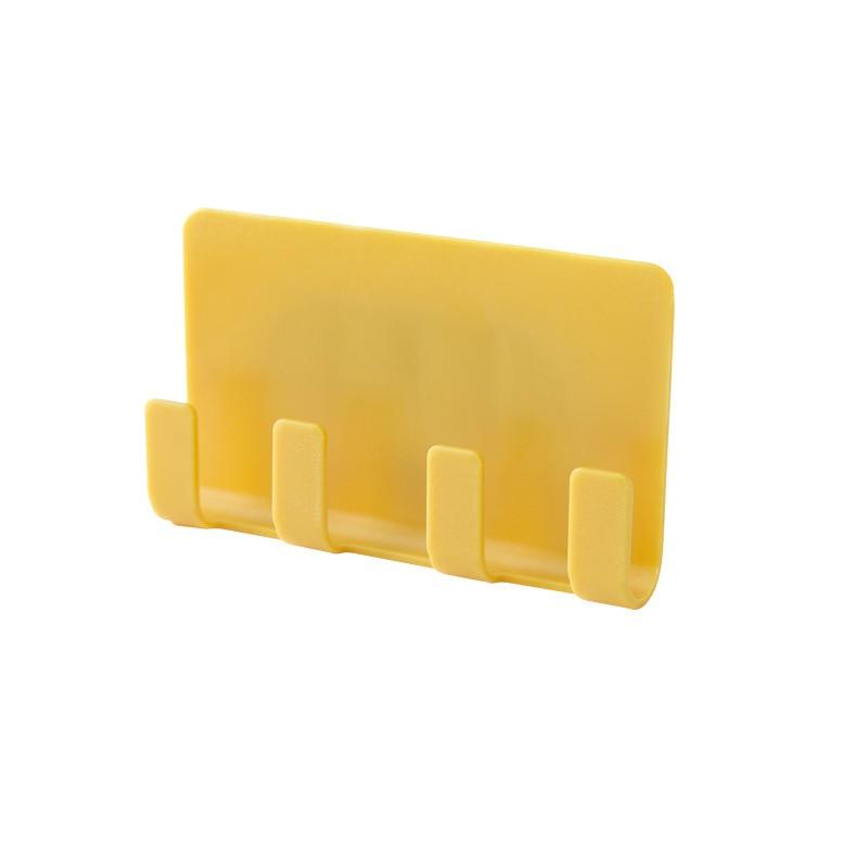 Kreative Klebe-Handy-Ladehalterung Heimwand Spurlos Aufbewahrungshänger Steckerhaken Ohne Bohren