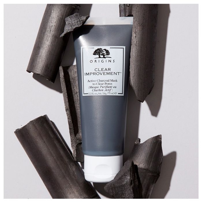 Masque Purifiant - Origins - Charbon Actif - 75Ml - Tous types de peau - Sans parabène