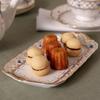NARUMI Prima Donna Made In Gift Gift Plate, 23cm, Gold, Japan, Stylish, Gorgeous, Elegant, Tray, Boxed, 52476-329