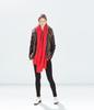 Mary Autumn and winter large grid imitation cashmere red Korean version student plaid scarf shawl couple warm scarf