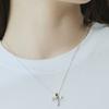 byweekend Bold cross necklace