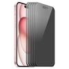 ENKAY HAT PRINCE 5Pcs For iPhone 15 Full Screen Protector Anti-Spy Black Edge Anti-explosion Film