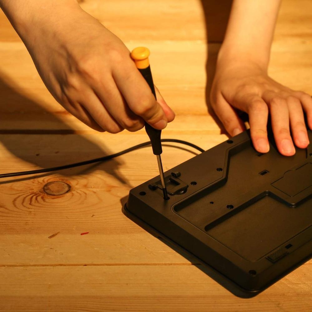 DEKOPRO 208 Piece Tool Set,General Household Hand Tool Kit, Auto Repair Tool Box with Plastic Toolbox Storage Case