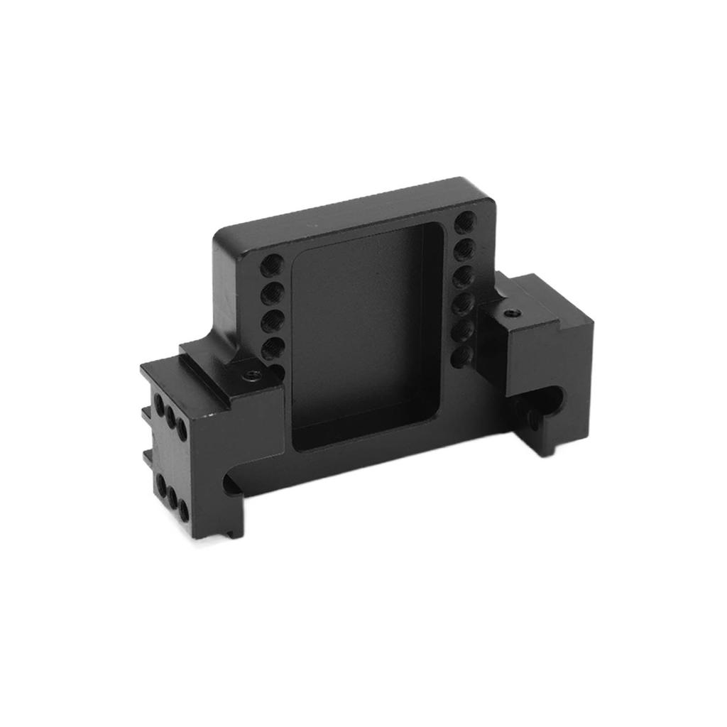 114 Metal Front Cross Beam Aluminum Alloy Movable RC Truck Assembly for Tamiya RC TruckBlack