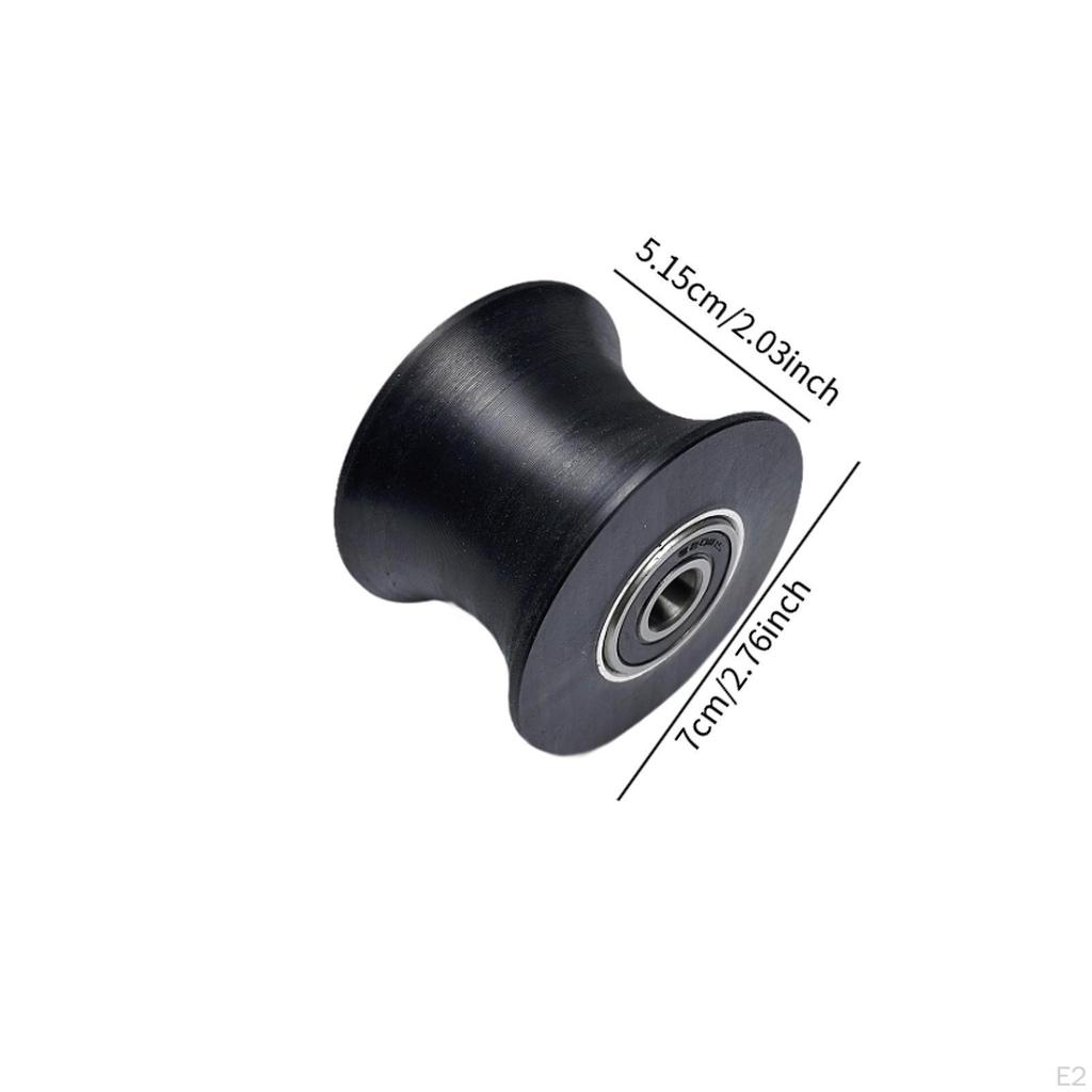 Elliptical Roller Wheel Cable Machine Attachment Repair Tool 7cmx5.15cm Replacement Fitness