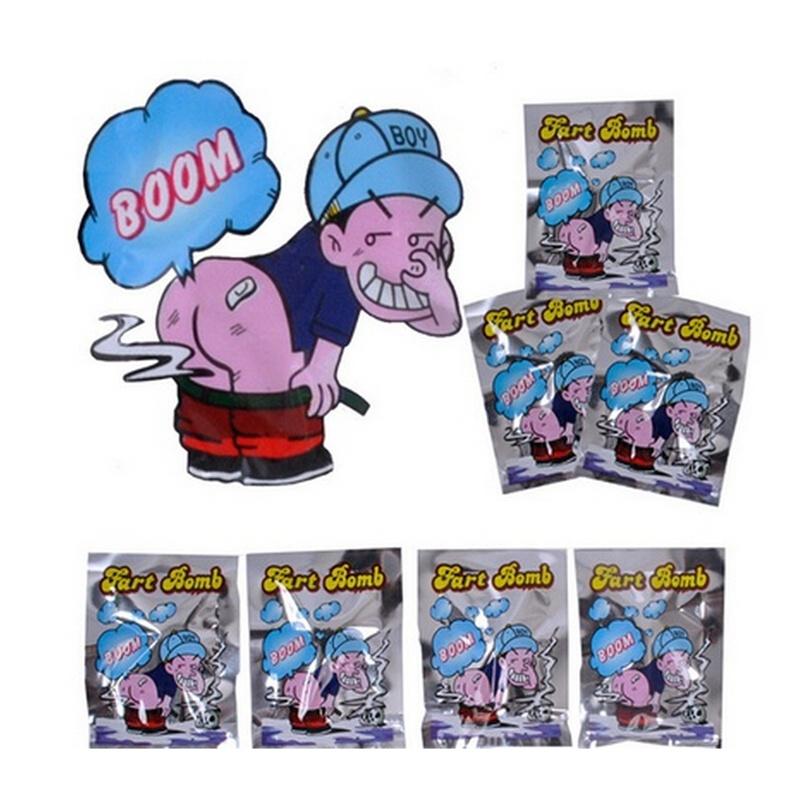 Unisex Bags Smelly 10 Bomb Prank Jokes Stink Toys Pcs Funny Novelty Fart