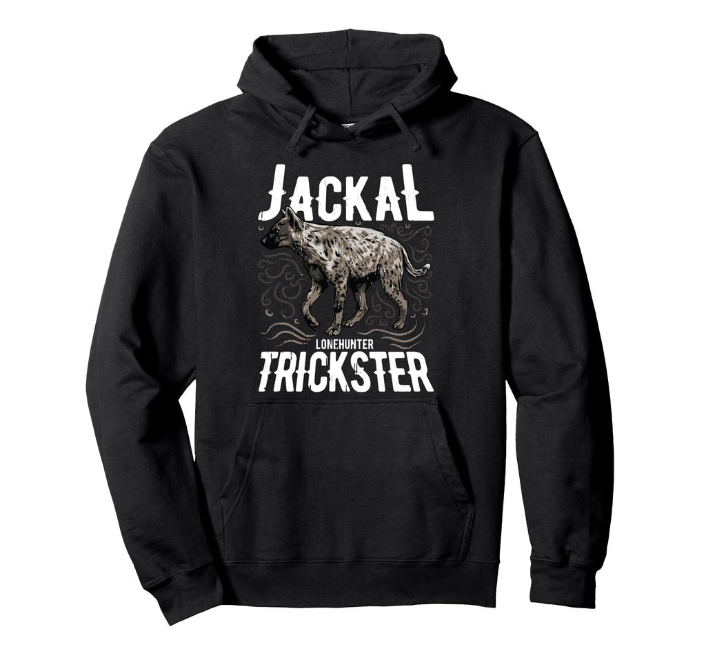 Jackal Lover Funny-Jackal Lone Hunter Trickster Hoodie