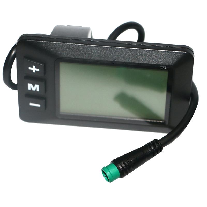 Electric Bike Ebike Spare Parts Accessories Controller G51 LCD Display 5Pin Electric Scooter Accelerator Waterproof Connector-A0