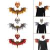 Adult Dragon Halloween Cosplay Costume Wing Mask Kit Dress Up Props Dinosaur