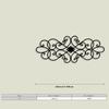 1 Stück Vintage Eisen Flugzeug Wandkunst, Handgefertigte Florale Rankenwerk Metall Dekoration, Aufwendiges Metall Hängendes Ornament für Schlafzimmer Weihnachtsgeschenk