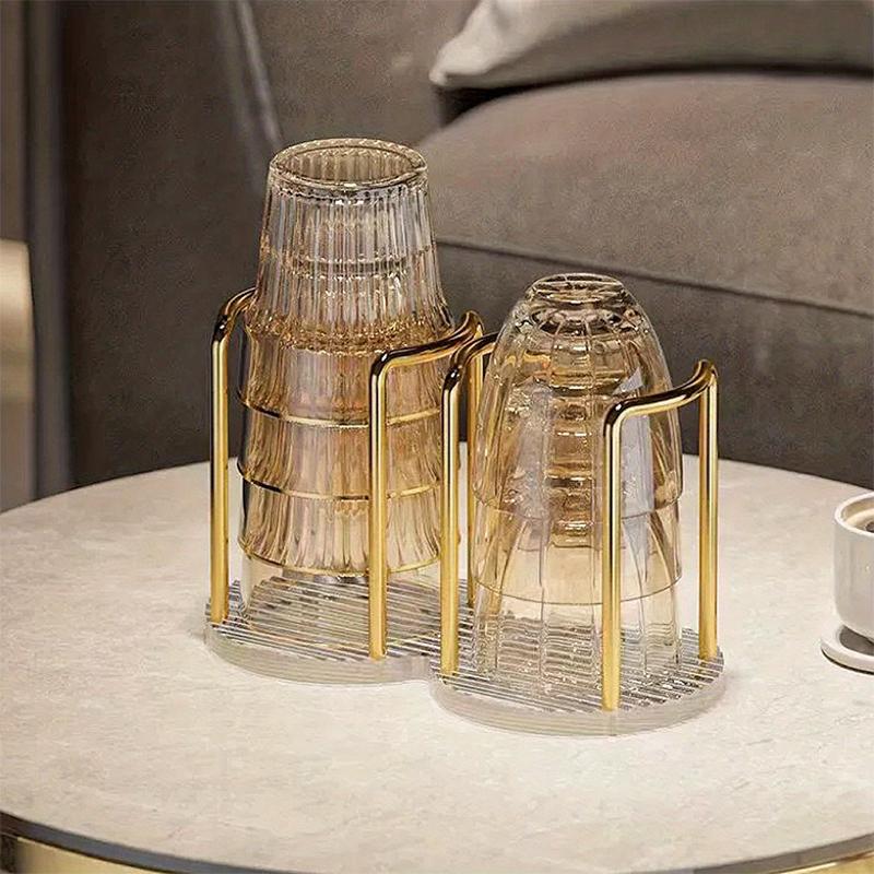 Coffee Paper Cup Organizer for Kitchen Disposable Cup Holder Practical Storage Rack for Home Desk Use