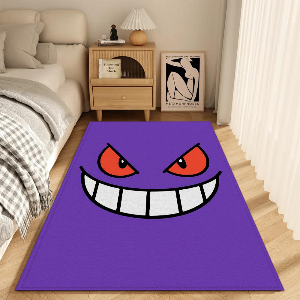 Fashion Entrance Mat Living Room P-Pokemon Rugs Decoration G-gengar Bedroom Carpet for Kitchen Balcony Doormat Front Door Bath