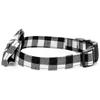 Pet Dog Cat Collar With Grid Bow Tiedetachable Bowtie Adjustable Plaid Dog Pet