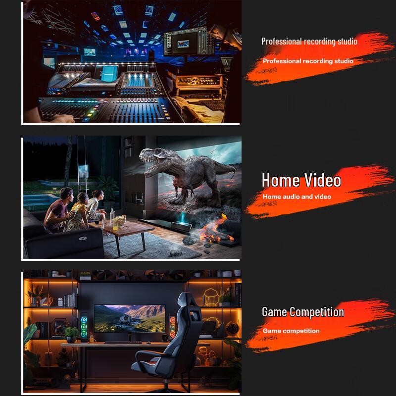 HuiDu QH-T8 Active Studio Monitor Speaker CN Plug (adapter Included)