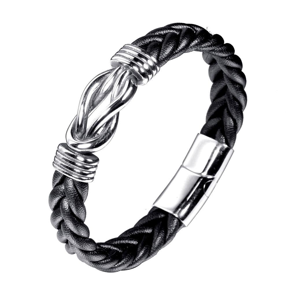 Hand in Hand Accessories Bracelets, Men s Leather Woven Bracelets Fashion Daily Jewelry Gift Accessories