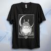 Studio Ghiibli Inspired T-Shirt Moon Tree Totorro Anime Miyazaki Gamer Tee