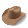 Western Style Wide Brim Sun Protection Hat For Men Women
