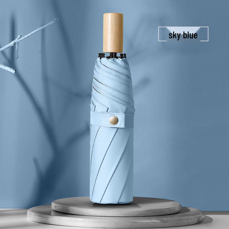 Xinyuxuan Wooden Handle Folding Umbrella