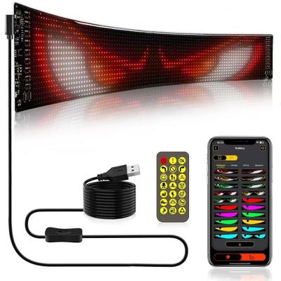 Ferngesteuertes LED Flexibles Display & Autoaufkleber