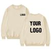 DIY Personalisieren Sie Ihr Markenlogo Unisex Trend Lässiges Oberteil Benutzerdefinierter Rundhals-Pullover Personalisierter Pullover Benutzerdefiniertes Geschenk Einkaufen