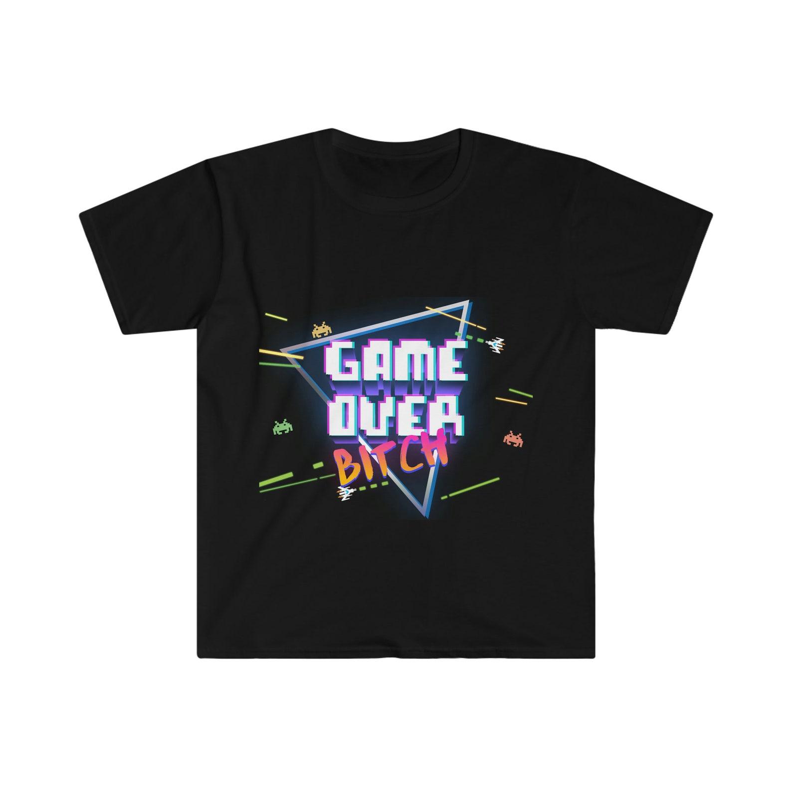 Game Over Unisex Softstyle T-Shirt 4XL