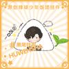 Stuffed Haikyuu Onigiri Plush Pendant Toys Oikawa Hinata Shoyo Tsukishima Kei Kageyama Tobi Kawaii Rice Ball Doll Rings
