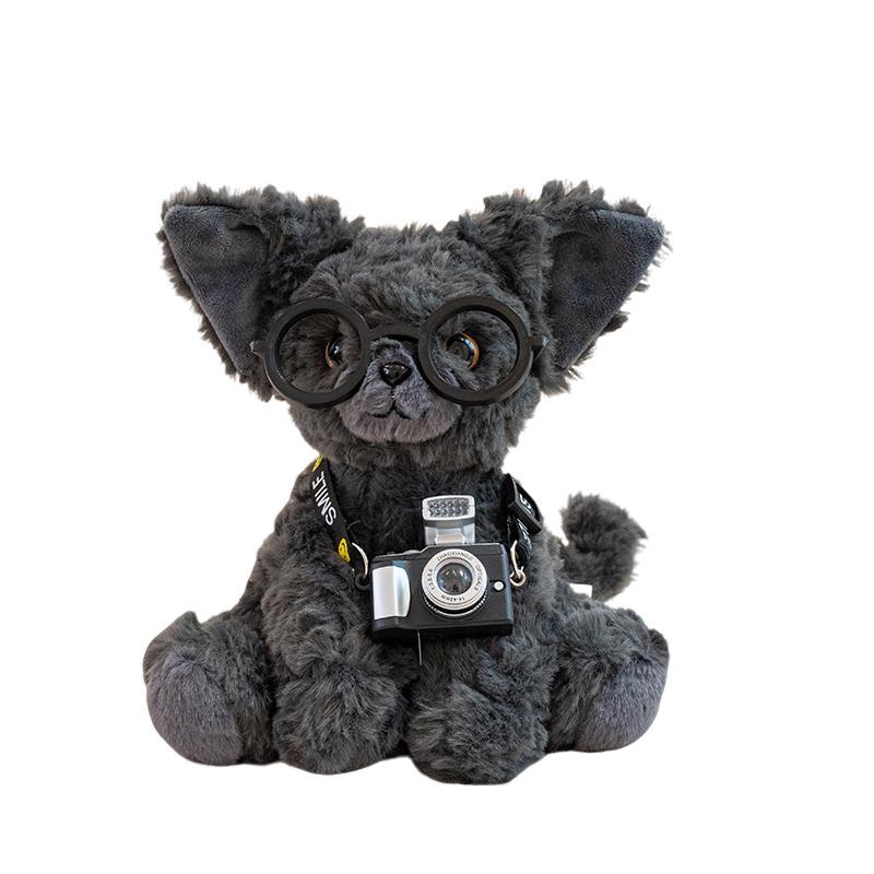 German Cat Plush Toy - Handheld Companion Doll, Perfect for New Year & Christmas Gifts