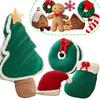 Christmas Tree Socks Ginger Bread Plush Toys Pillow Stuffed Chocolate Cabin House Decor Candy Cane Xmas Parsty Pillow Doll
