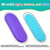 12Pcs/Set Sensory Magnet Toy Silicone Magnetic Slider for Autism Anxiety Stress Relief Toy
