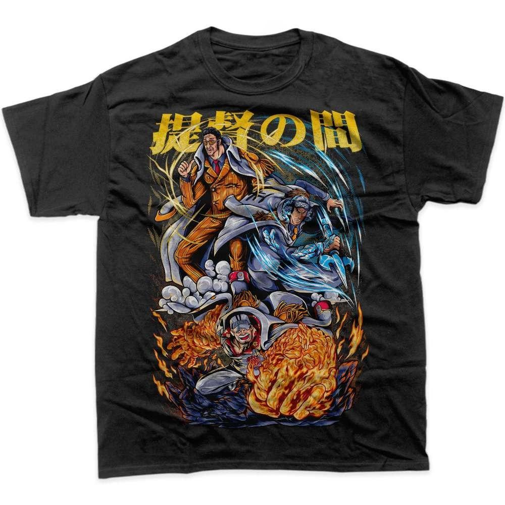 One Piece Anime Print T Shirt Unisex Unisex Cotton Short Sleeve Summer Y2k Graphic Tee Casual Streetwear Oversized Harajuku Tops