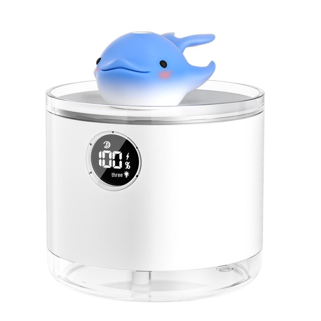 Portable Desktop Humidifier & Mini Air Purifier with Night Light for Office or Bedroom - High Mist Volume for Optimal Hydration