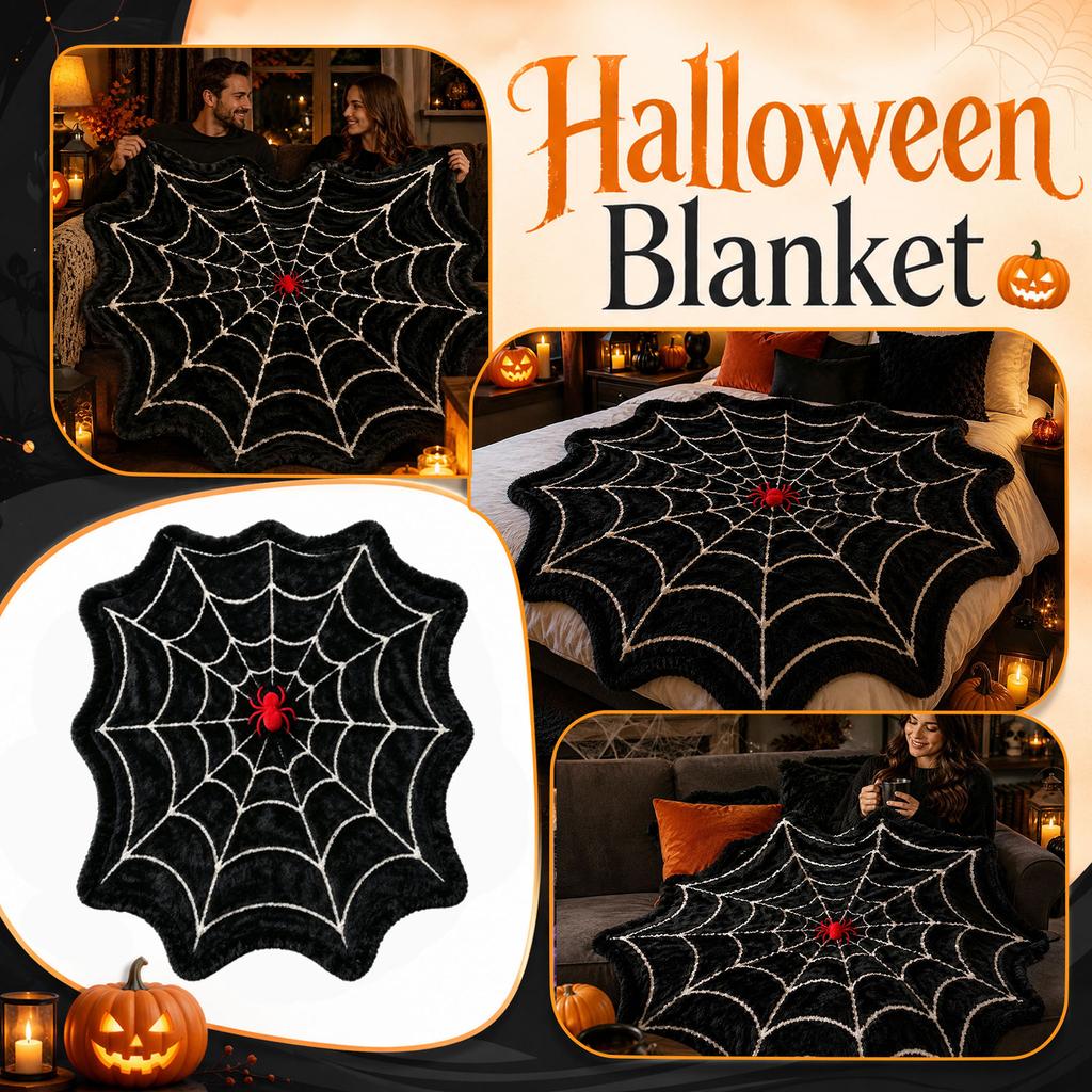 Pattern Throw Blanket for Halloween and Easter Decor, Soft Cozy Blanket for Couch Sofa Bed, for Home
