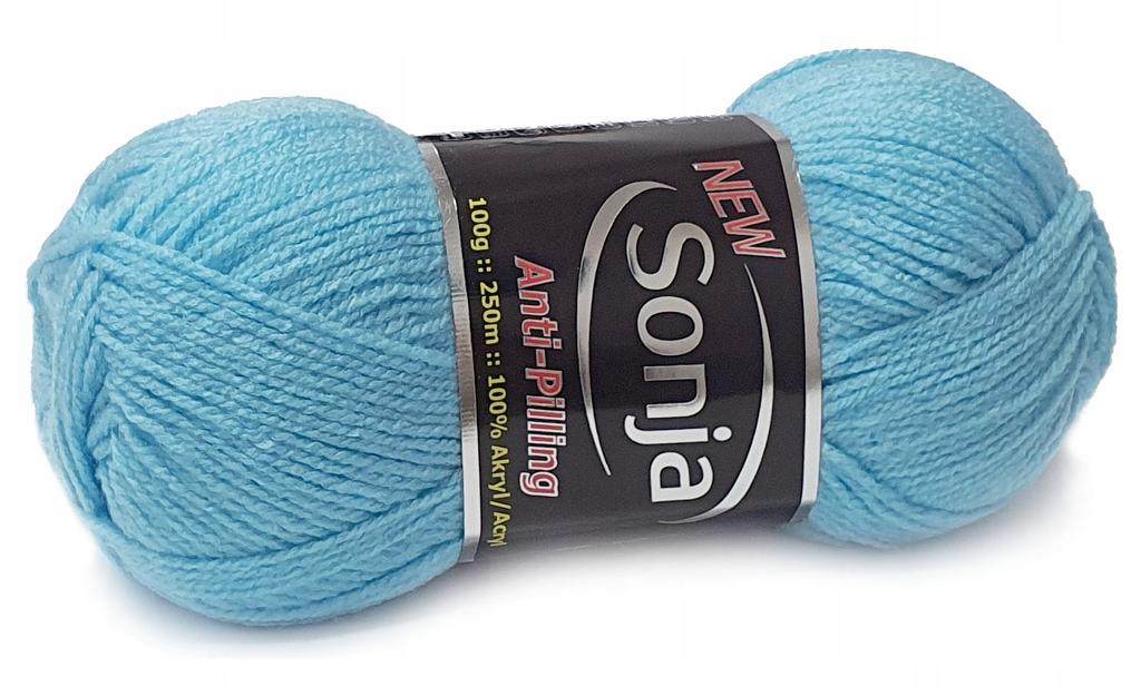 NEW sonja acrylic anti-pilling yarn turquoise 810