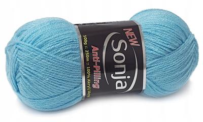 NEW Sonja Acrylic Anti-pilling Yarn Turquoise 810