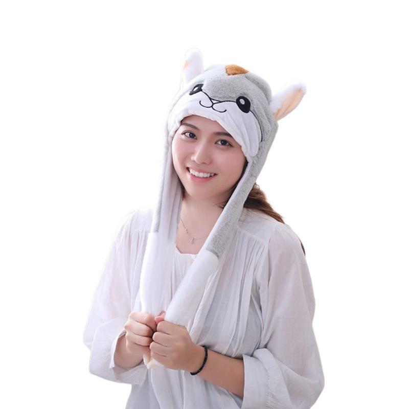 Toys Hamster hats that move ears when pinched, headgear gifts, photo props, airbag hats
