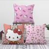 Cute Hello K-Kitty Cushion Cover For Pillow Printing Sofa Decoration Home Car Room Coffee Shop Office Nordic Simplicity