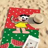 Cute Anime M-Magali Cartoon Towel Soft Pool Gift For Travel Gym Shower Camping Quick Dry Sports Large Beach Towels