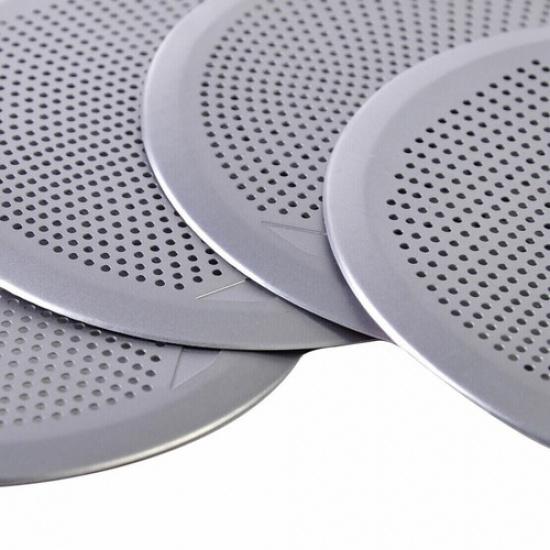 For BMW X5 X6 F15 14-16 Aluminum Door Speaker Cover Decorative Circle Trim