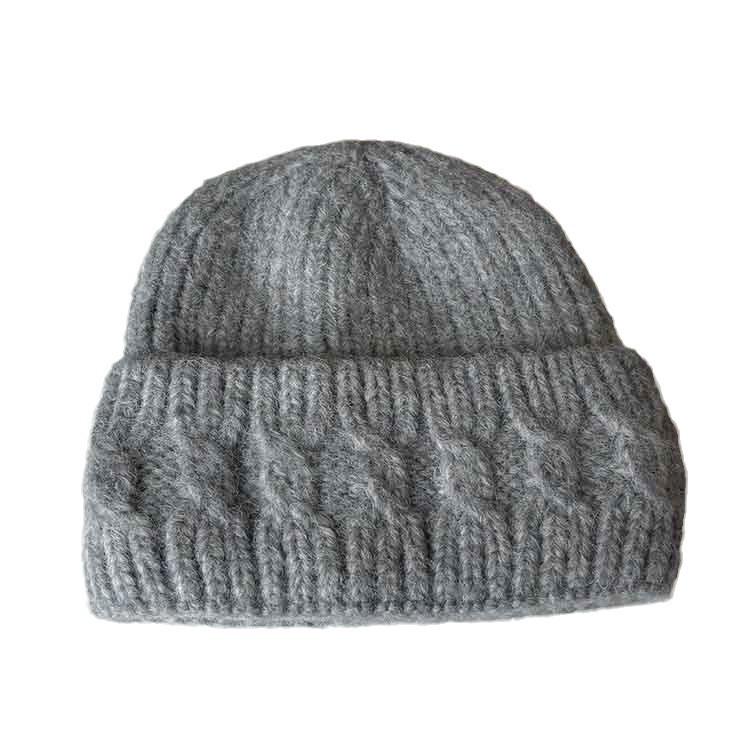 Dongdaemun New Women's Autumn and Winter Knitted Hats, Male and Female Couples Pullover Hats, Student Outdoor Warm Wool Hats