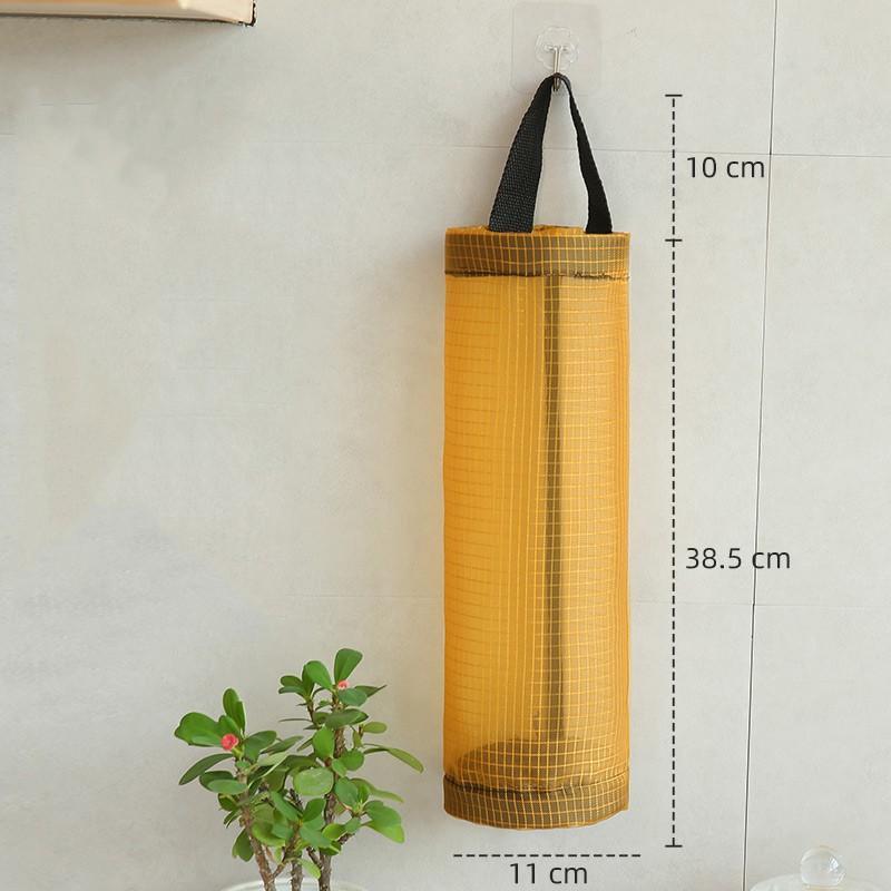 1/2/3 Pcs Hanging Mesh Bag Organizer With Breathable Grid Design Durable Straps For Kitchen Bathroom Home Storage