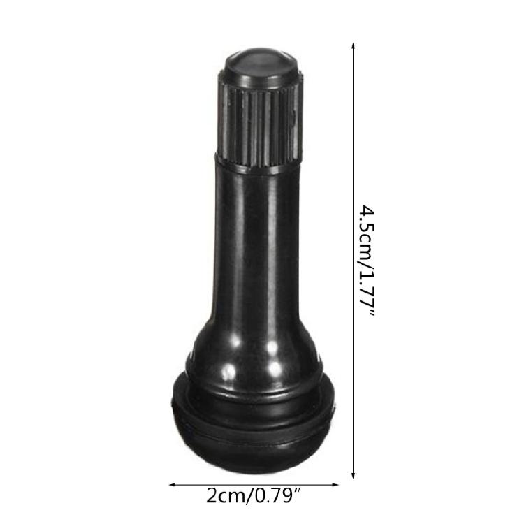 TR413 Tire Rubber Valves Snap-in Car Wheel Tyre Tubeless Tire Tyre Valves Stems