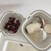 Double-Layer 8-Piece Thickened Vegetable Washing & Draining Basket Set