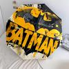 Motivo di Batman, ombrello pieghevole automatico, design portatile e pieghevole, 8 stecche, un regalo di Natale o di compleanno.