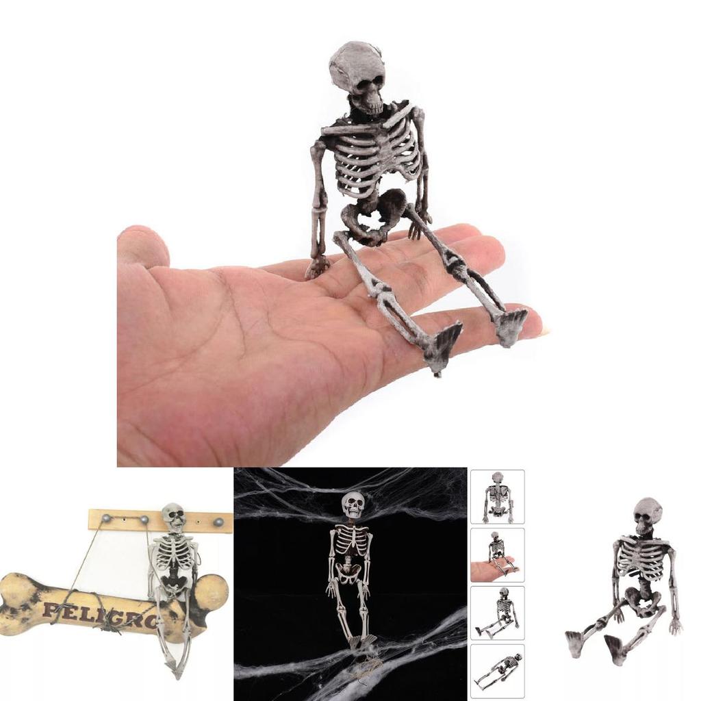 Mini Skeleton 15cm Realistic Decoration For Halloween Parties And Haunted Houses