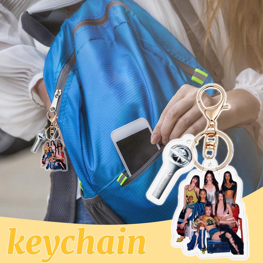 Mädchengruppe KATSEYE Acryl Schlüsselanhänger Neu Taschenanhänger Accessoires Schmuck
