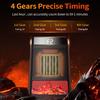 Xiaomi 3D Flame PTC Ceramic Electric Fireplace Heater Fast Heating Energy Saving Silent Timer For Home Office Decorative