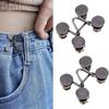 2~8Sets Adjustable Jeans Button Pant Waist Tightener,Detachable Decor Waist Buckle, No Sew and No Tools Button Pins for Jeans