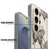 Coque à Motif Fleurs Papillons Pour Samsung Galaxy S26 Ultra S25 Edge S24 Plus S23 FE S22 A17 A54 A55 A56 A57 5G Magnétique Pour Magsafe Housse Mate