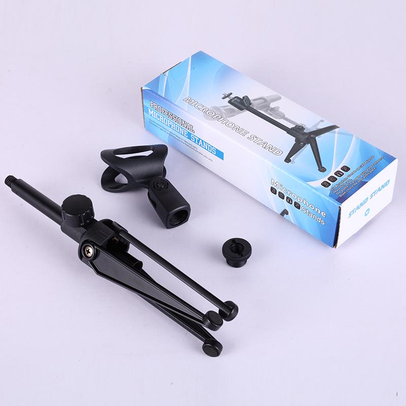 Portable Desktop Tripod Stand with Microphone and Sound Card for Live Streaming